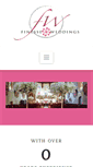 Mobile Screenshot of finesseweddings.ie